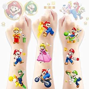 8 sheets Temporary Tattoos For Kids,Temporary Tattoo Kids, Kids Tattoos Temporary For Girls, Tattoos Party Favors Supplies, Tattoos Party Decoration,Tattoos Holiday, Tattoos Christmas Gifts For Kids